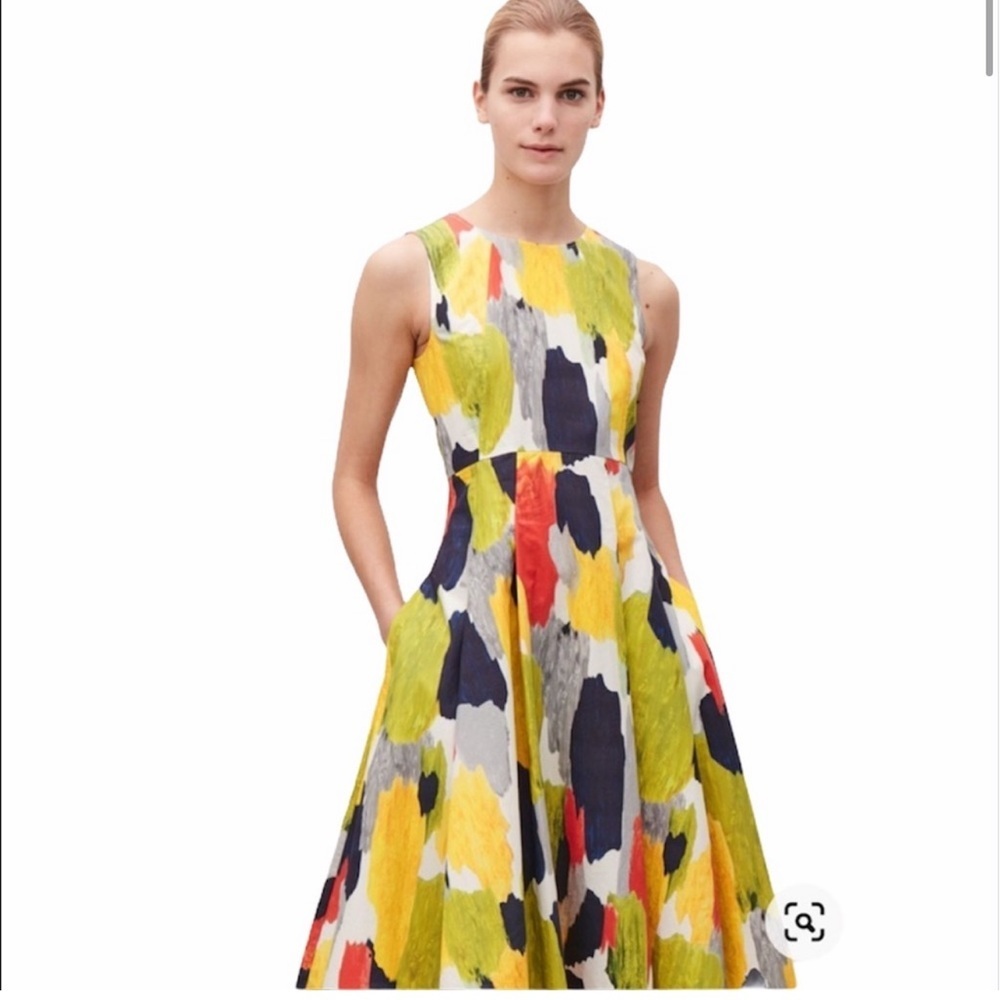 COS paint stroke Dress - Picture 3 of 3